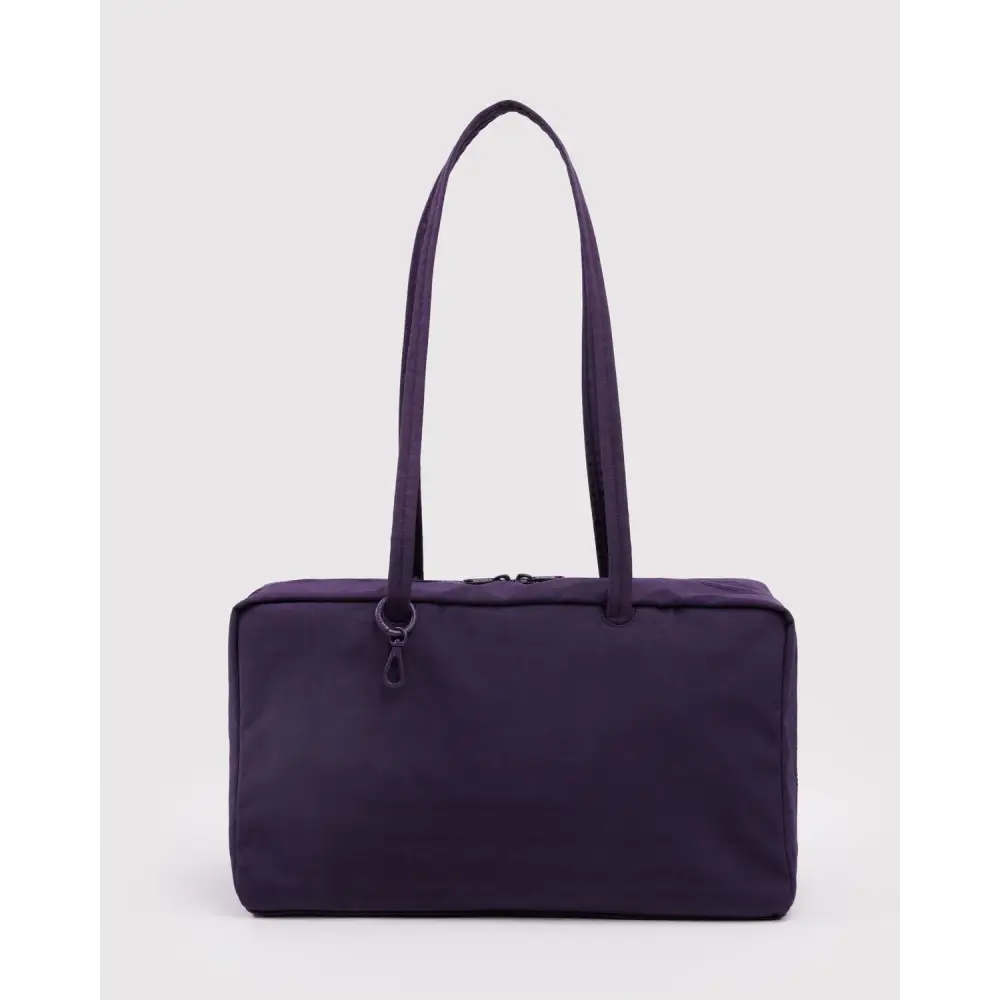 BAGGU Medium Nylon Bowler Bag - Fig