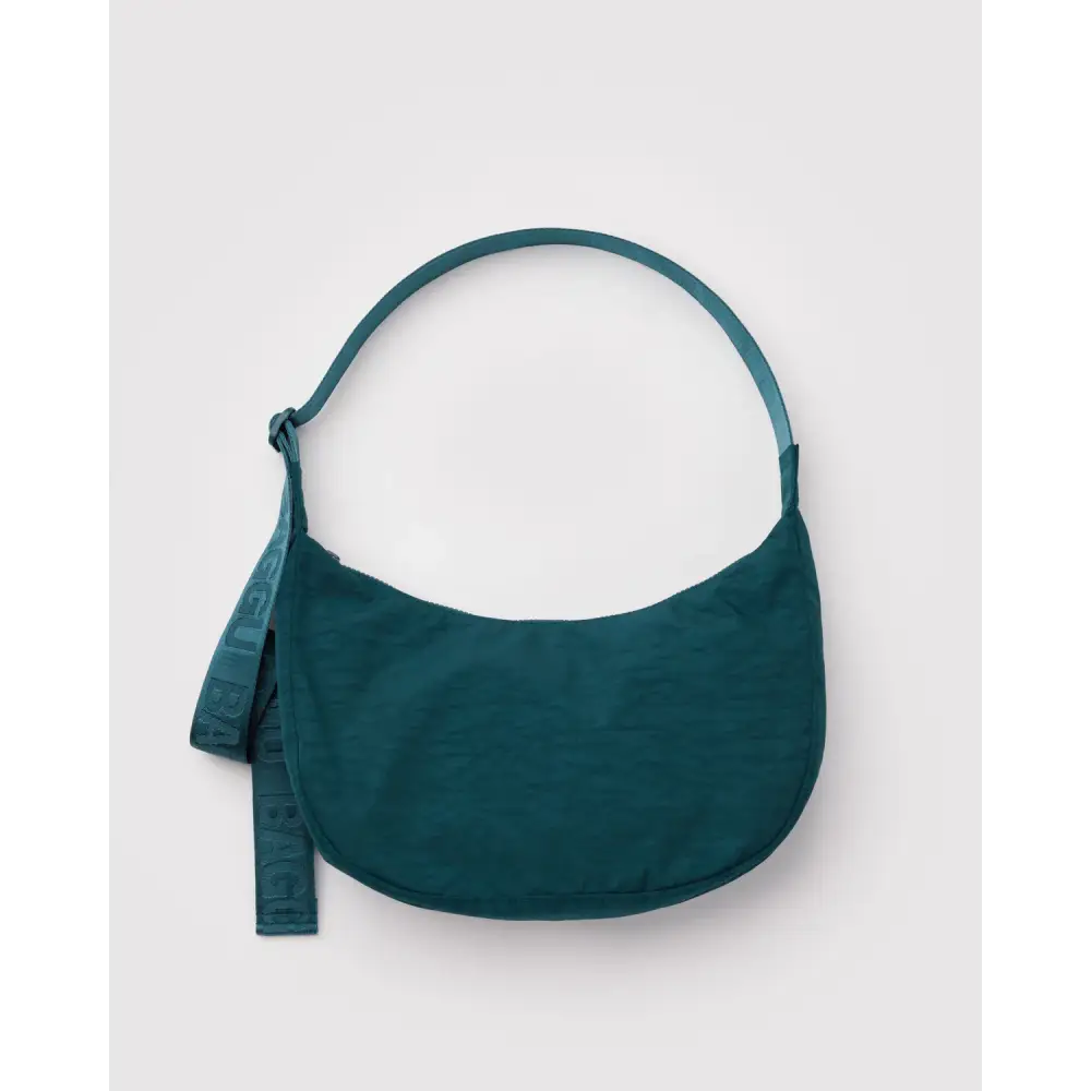 BAGGU - Medium Nylon Crescent Bag Deep Sea