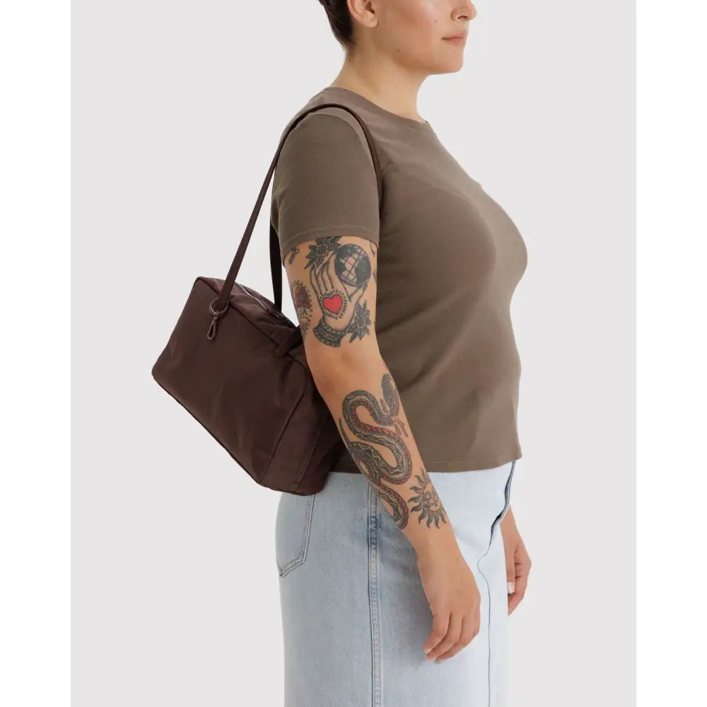 BAGGU - Nylon Bowler Bag