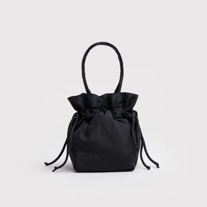BAGGU - Nylon Drawstring Bag Black