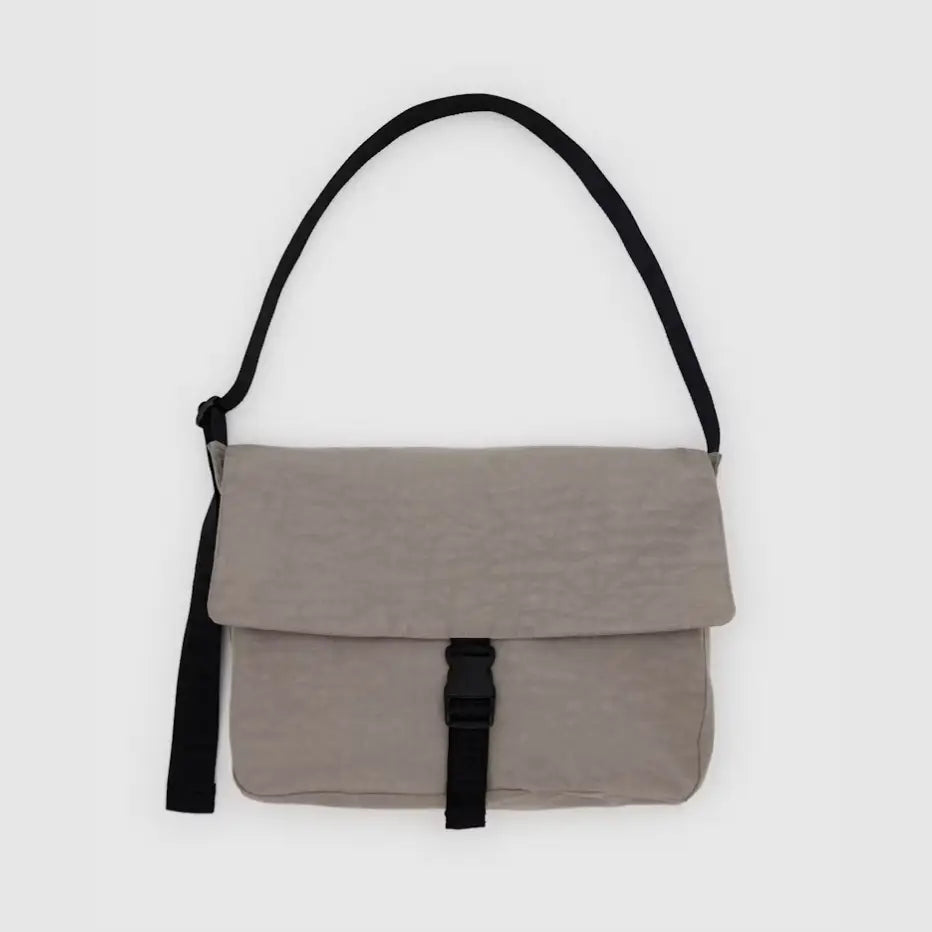 Nylon Messenger Bag Dove - PABOOM