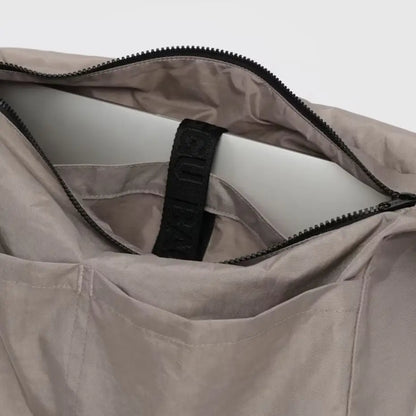 BAGGU Nylon Messenger Bag - Black
