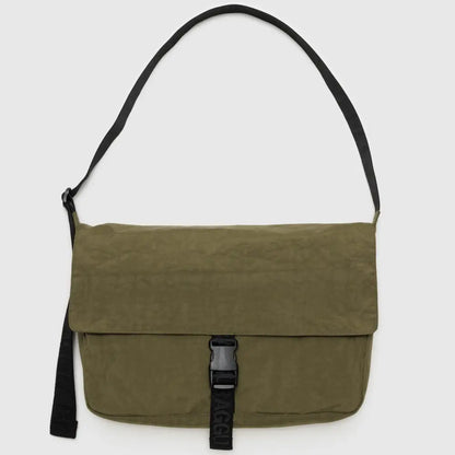 Nylon Messenger Bag Seaweed - PABOOM