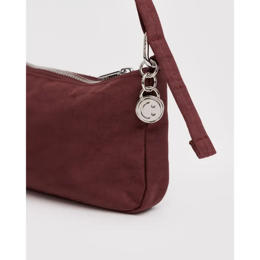 BAGGU Nylon Pochette - Mahogony