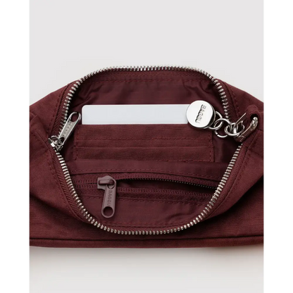 BAGGU Nylon Pochette - Mahogony