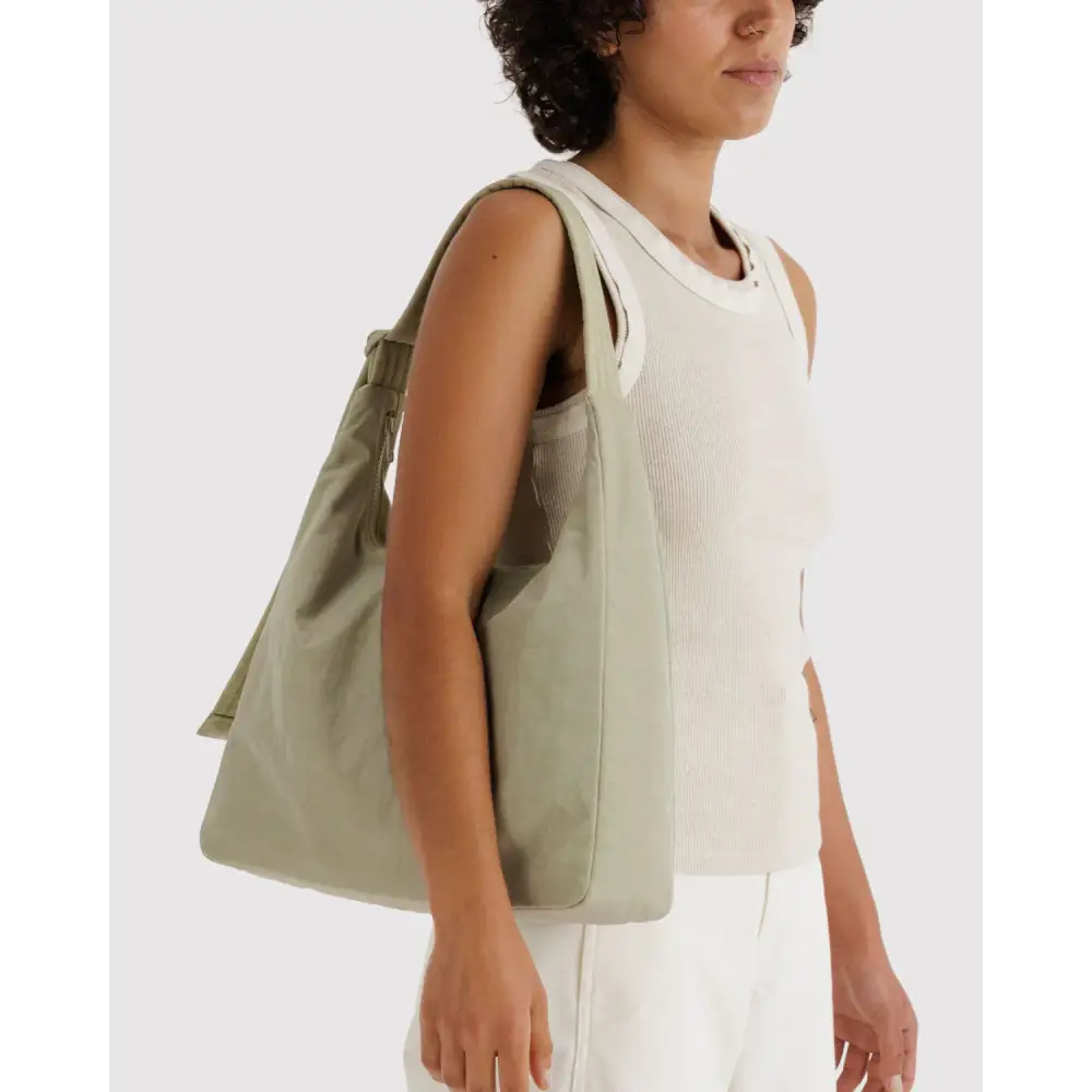BAGGU Nylon Shoulder Bag - Celadon