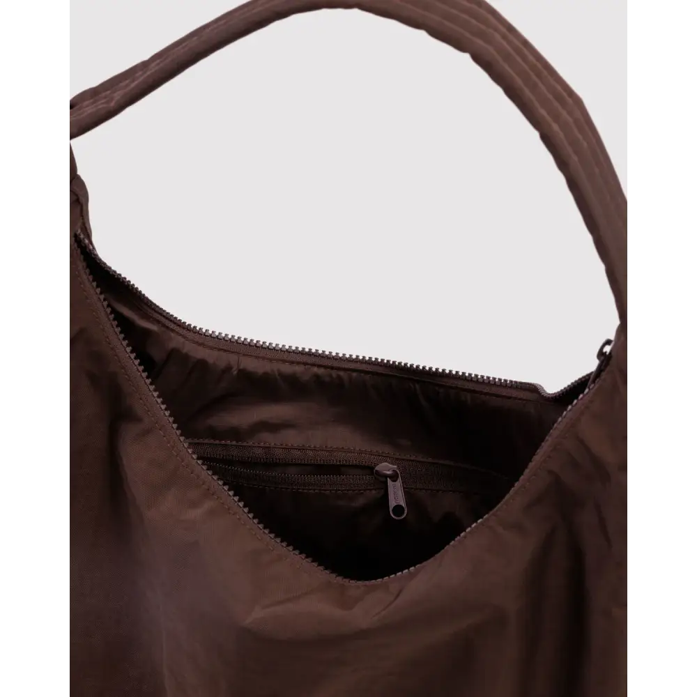 BAGGU Nylon Shoulder Bag - Coffee