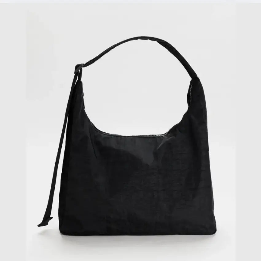 BAGGU - Nylon Shoulder Bag Black