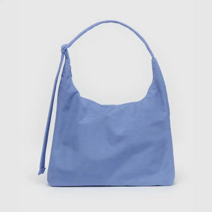 Nylon Shoulder Bag Cornflower - PABOOM