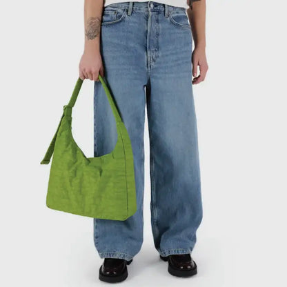 Nylon Shoulder Bag Green Juice - PABOOM