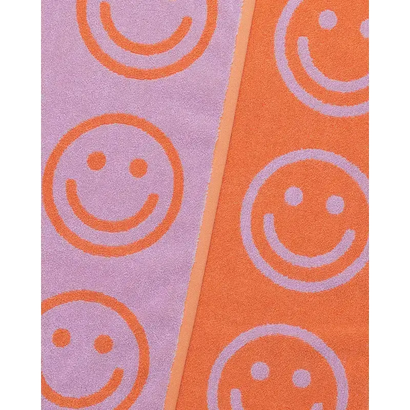 BAGGU Organic Cotton Bath Towel - Happy Lilac