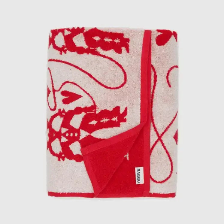 BAGGU Organic Cotton Bath Towel - Cowgirl