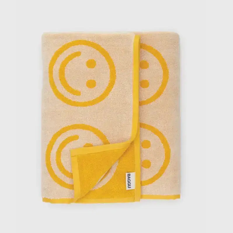BAGGU Organic Cotton Bath Towel - Happy Marigold