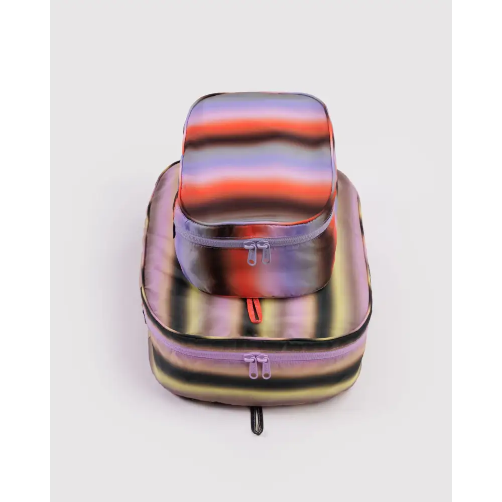 BAGGU Packing Cube Set - Gradient Stripes