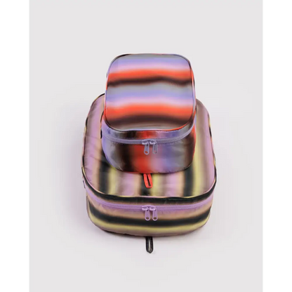 BAGGU Packing Cube Set - Gradient Stripes