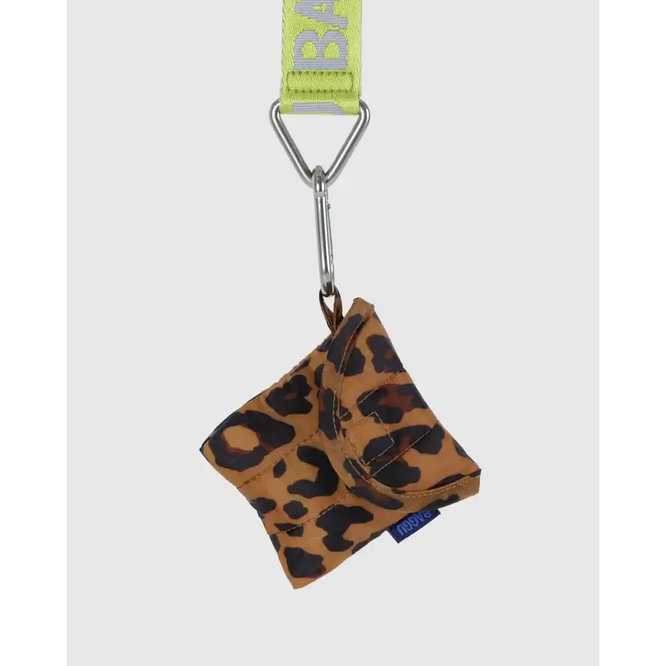 BAGGU Puffy Earbuds Case - Leopard