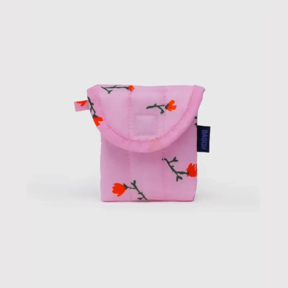 BAGGU Puffy Earbuds Case - Painted Wildflower