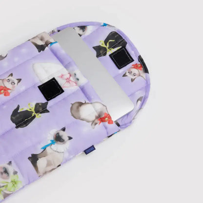 BAGGU - Puffy Laptop Sleeve 13’’/14’’ Fancy Cats