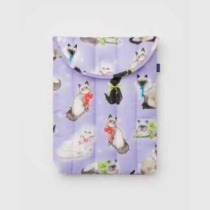 BAGGU - Puffy Laptop Sleeve 13’’/14’’ Fancy Cats