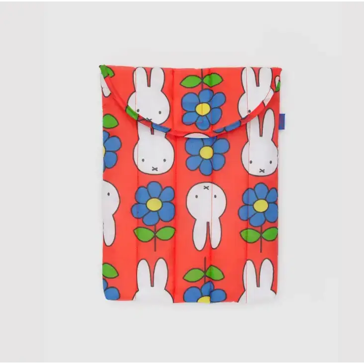 BAGGU Puffy Laptop Sleeve 13"/14" - Flower Miffy