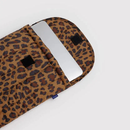 BAGGU - Puffy Laptop Sleeve 16’’ Leopard
