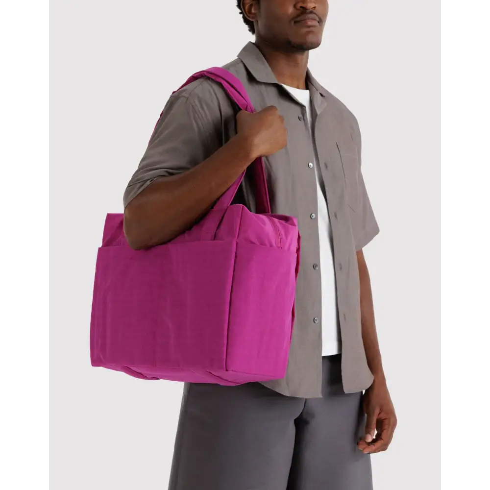 BAGGU Small Cloud Carry-On - Deep Fuchsia