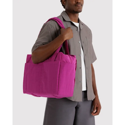 BAGGU Small Cloud Carry-On - Deep Fuchsia