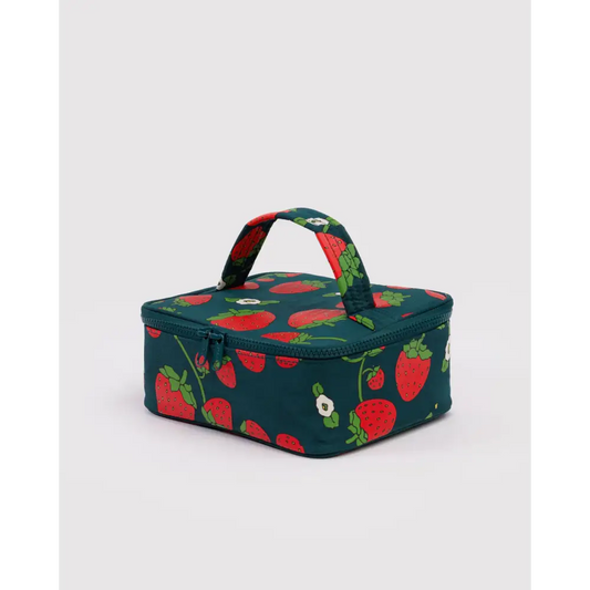 BAGGU Small Cosmetic Case - Strawberry Blossom
