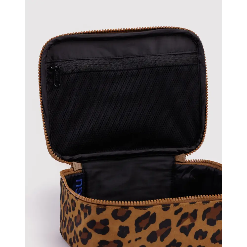 BAGGU Small Cosmetic Case - Leopard