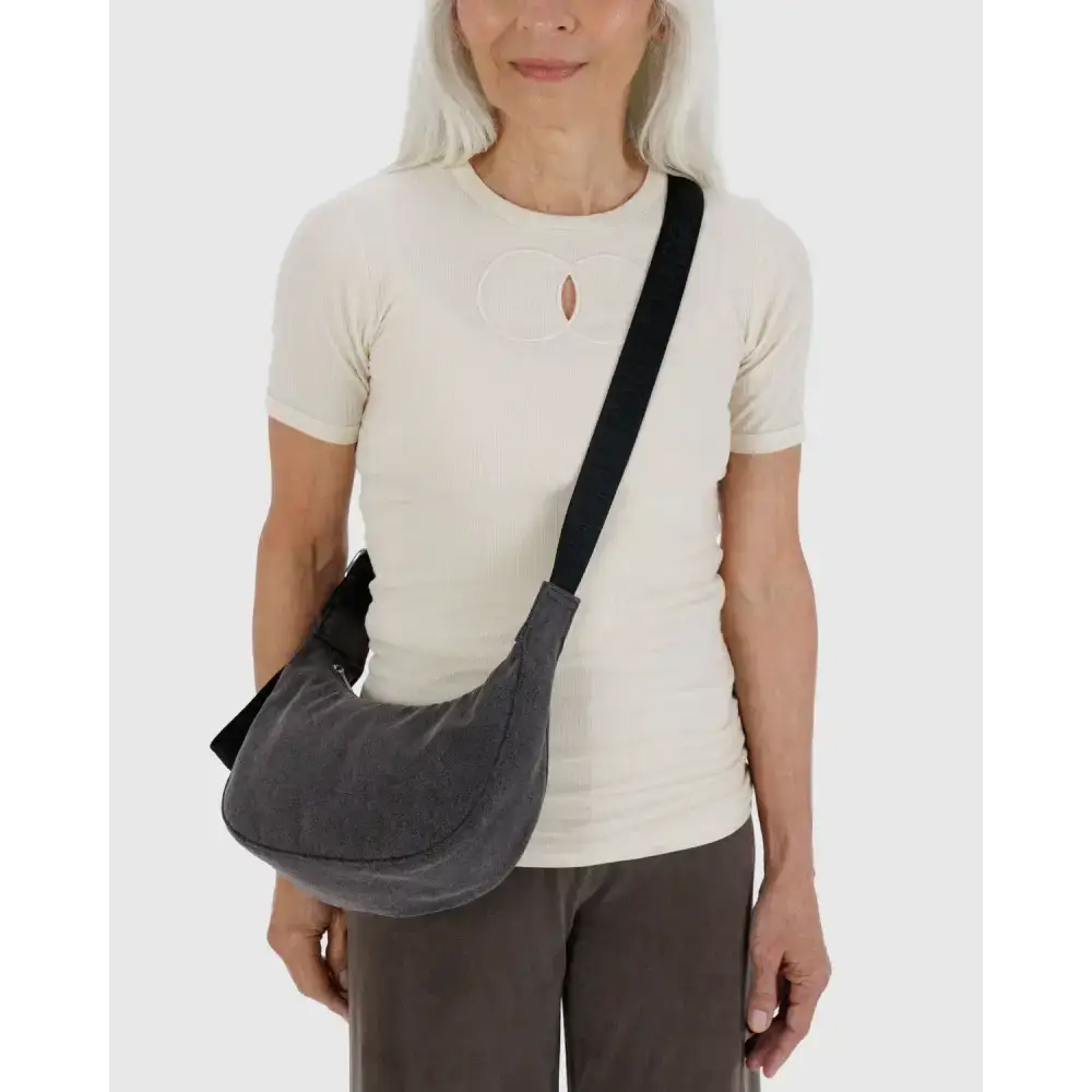 BAGGU - Small Nylon Crescent Bag