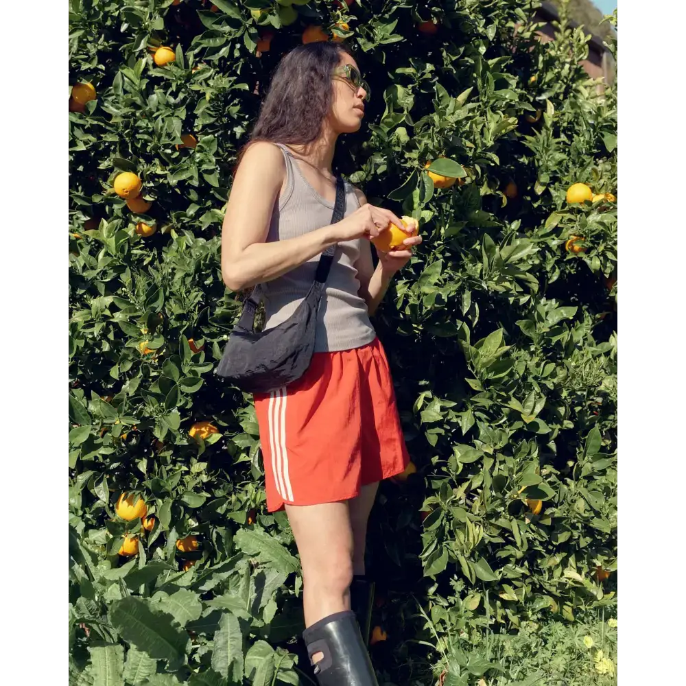 Small Nylon Crescent Bag