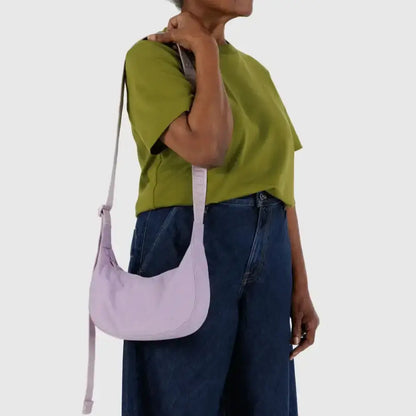 BAGGU - Small Nylon Crescent Bag