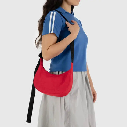 BAGGU - Small Nylon Crescent Bag