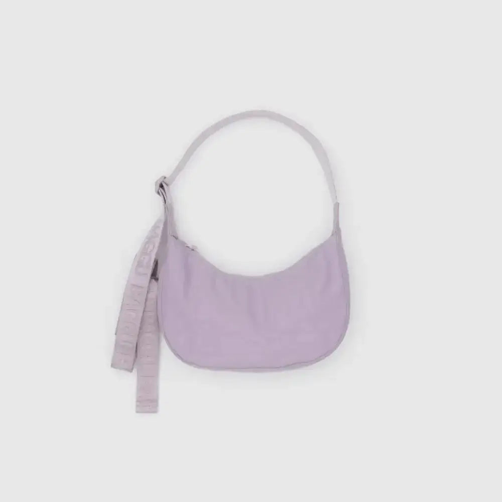 BAGGU - Small Nylon Crescent Bag Dusty Pink / 51’’