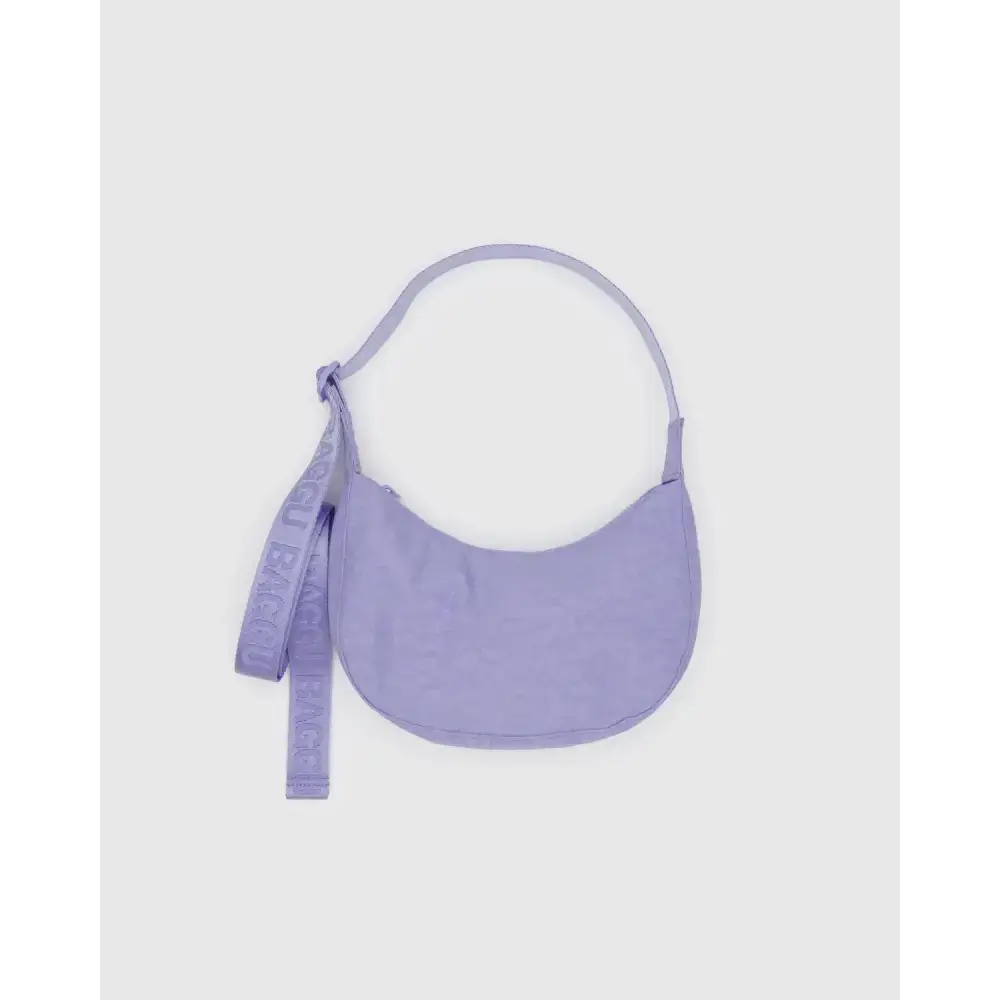 BAGGU - Small Nylon Crescent Bag Wisteria / 51’’