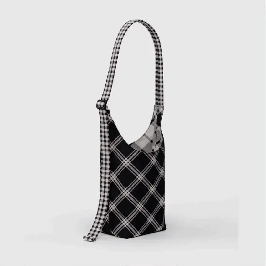 Small Nylon Sling Mixed Plaid