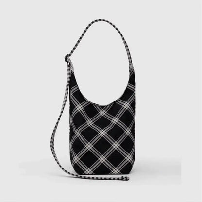 Small Nylon Sling Mixed Plaid