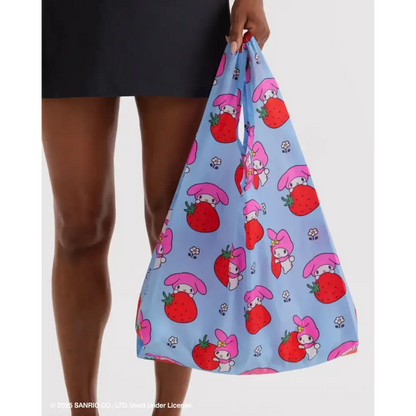 Standard Baggu Reusable Tote Bag - My Melody Strawberry