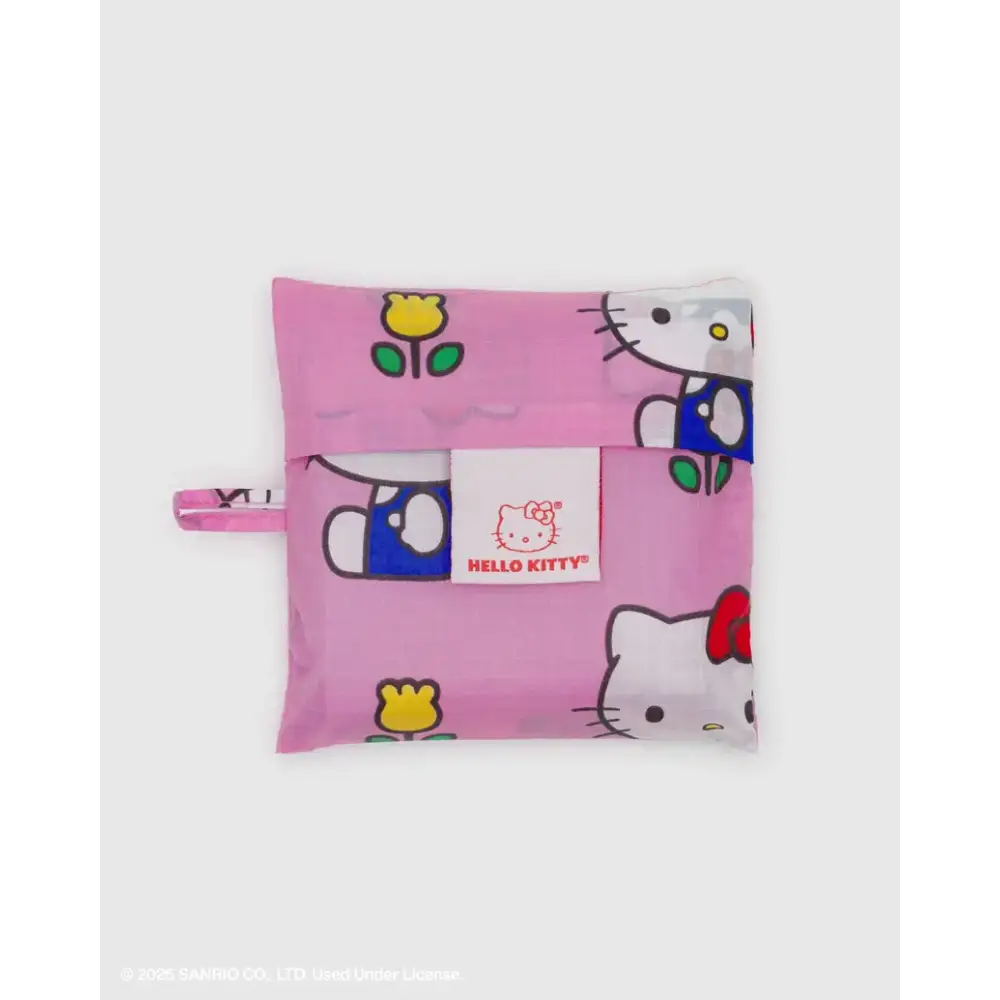 Standard Baggu Reusable Tote Bag - Hello Kitty Pink