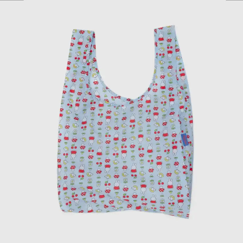 Blue BAGGU bag featuring Miffy - PABOOM