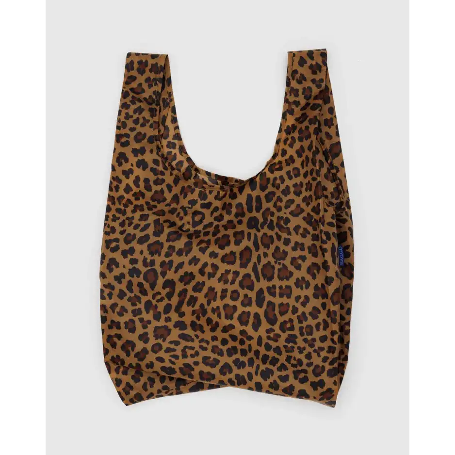Standard Baggu Reusable Tote Bag - Leopard