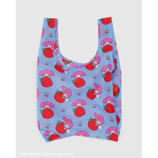 Standard Baggu Reusable Tote Bag - My Melody Strawberry