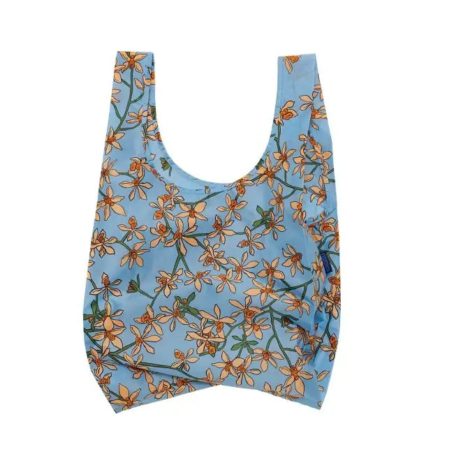 BAGGU bag featuring a vinery of orchids - PABOOM