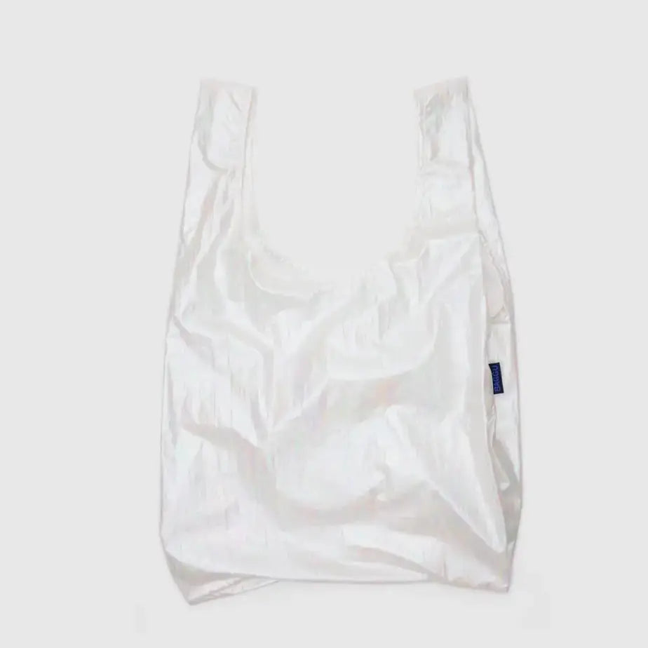 BAGGU bag pearl metallic