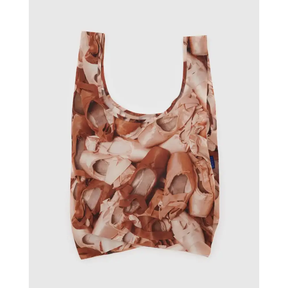 BAGGU bag featuring an image of a collection of ballerina shoes - PABOOM