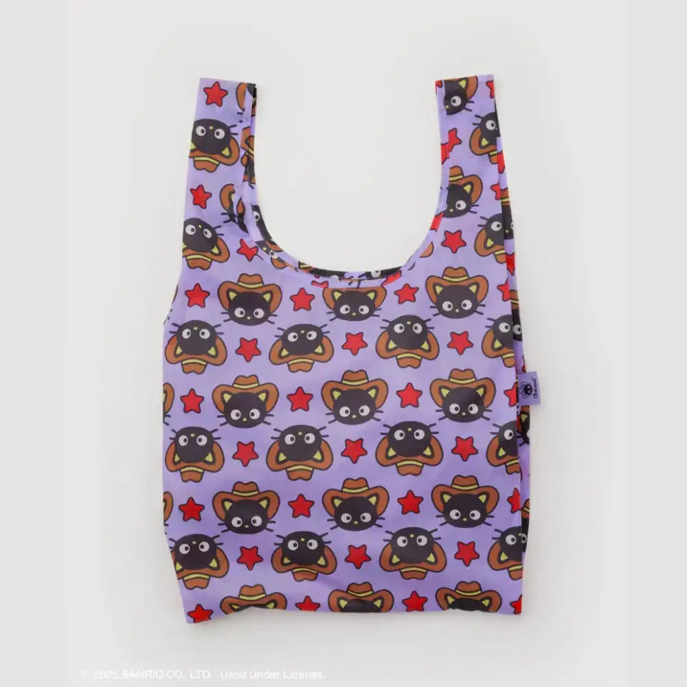 Standard Baggu Reusable Tote Bag - Chococat Western