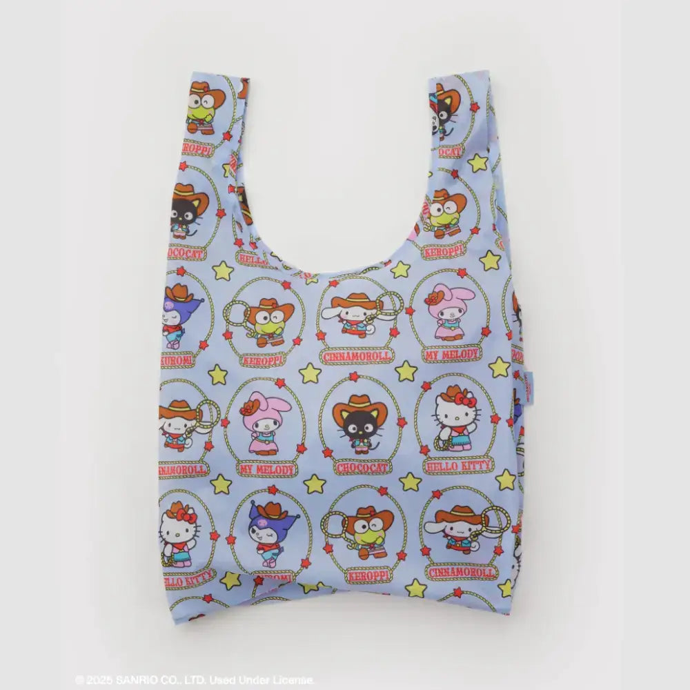 Standard Baggu Reusable Tote Bag - Hello Kitty & Friends Western