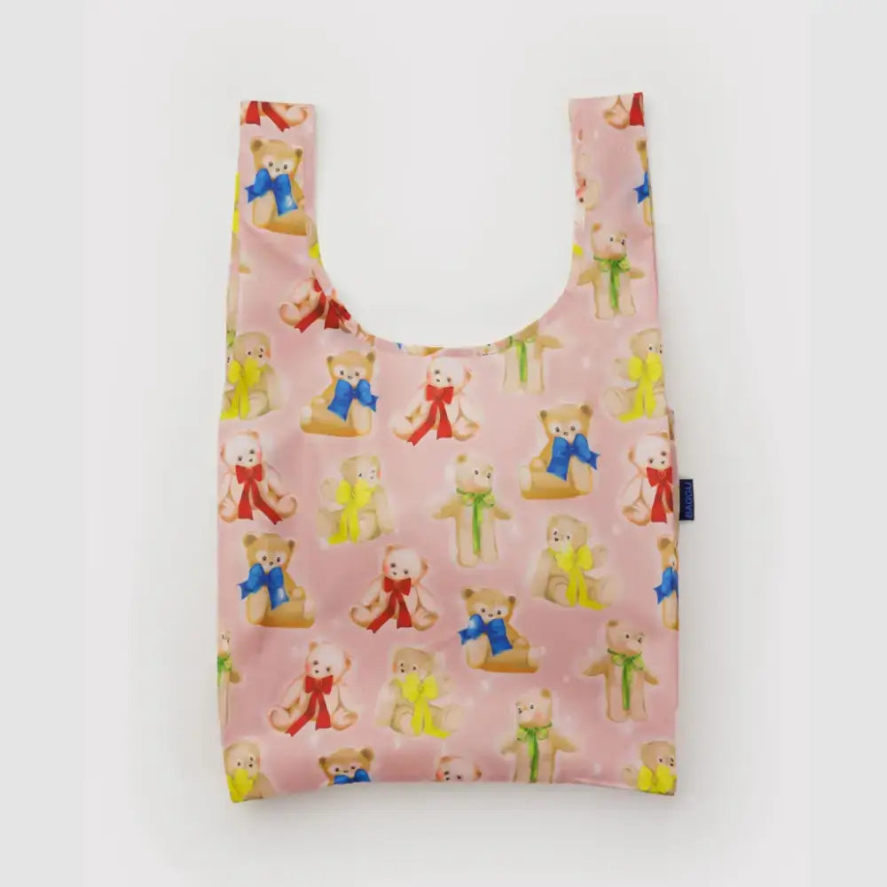 Standard Baggu Reusable Tote Bag - Teddy Bears