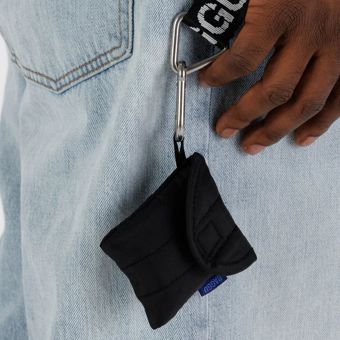 BAGGU Puffy Earbuds Case - Black