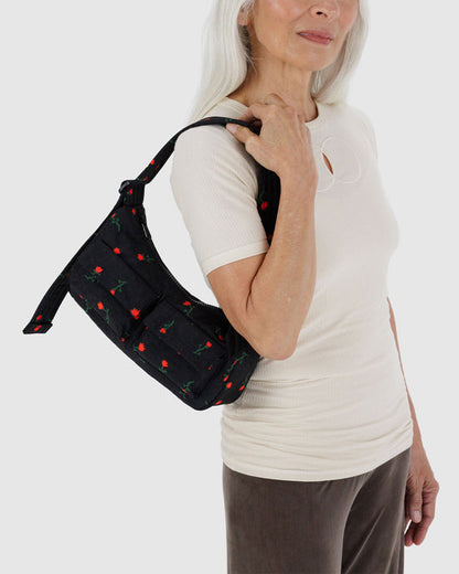 BAGGU Cargo Shoulder Bag - Painted Wildflower